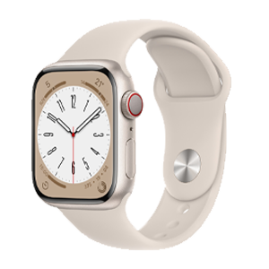 Apple Watch 8 (GPS+CEL): 41mm (A2772, A2773, A2857)
