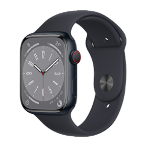 Apple Watch 8 (GPS+CEL): 45mm (A2774, A2775, A2858)